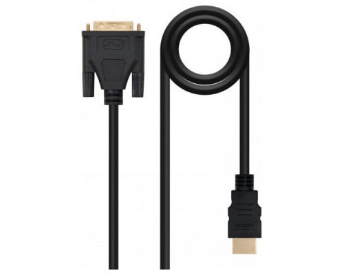 CABLE DVI A HDMI DVI18+1M-HDMI AM 1.8 M NANOCABLE