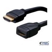 Nanocable HDMI, 1m cable HDMI HDMI tipo A (Estándar) Negro (Espera 4 dias)
