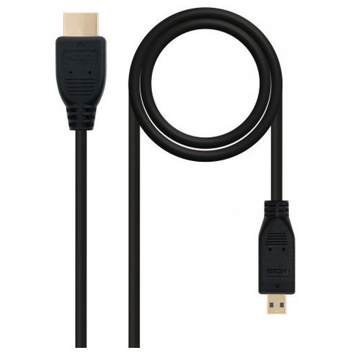 HDMI - Micro HDMI, 0.8m, Negro-SX3 HDMI - Micro HDMI, 0.8m, Negro