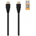 CABLE HDMI V2.0 0.5M NEGRO NANOCABLE (Espera 4 dias)