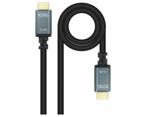 CABLE HDMI NANO CABLE HDMI A/M - HDMI A/M V2.1 2.0M (Espera 4 dias)