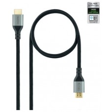 CABLE HDMI 2.1 CERTIFICADO ULTRA HS M-M NEGRO 3M