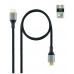 CABLE HDMI 2.1 CERTIFICADO ULTRA HS M-M NEGRO 3M