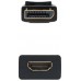 CONVERSOR DISPLAYPORT A HDMI DP/M-HDMI/H NEGRO 15 CM