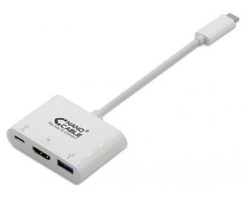CONVERSOR USB-C A HDMI USB USB-C 3 EN 1 15 CM