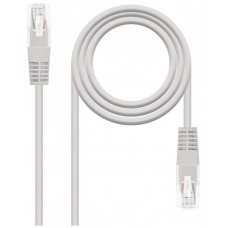 CABLE DE RED LATIGUILLO RJ45 CAT.5E UTP AWG24 7 M GRIS NANOCABLE (Espera 4 dias)