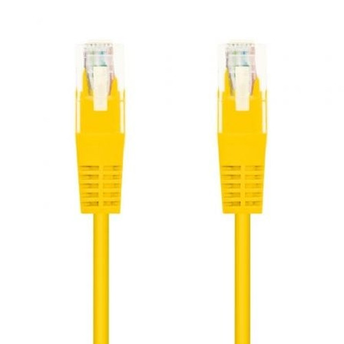 Nanocable Latiguillo Cat.6 UTP 25cm Amarillo-SX2 Nanocable Latiguillo Cat.6 UTP 25cm Amarillo