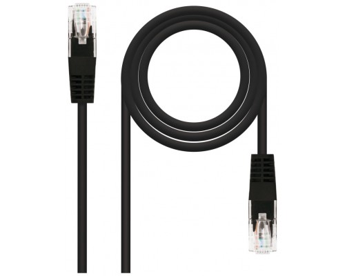 Nanocable Latiguillo Cat.6 UTP 30cm Negro