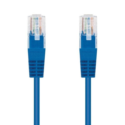 NANOCABLE CABLE RED LATIGUILLO CAT.6 UTP AWG24, AZUL, 3.0 M