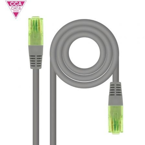 NANOCABLE Cable red latiguillo CAT.6 UTP AWG26 CCA 25 cm-SX2 NANOCABLE Cable red latiguillo CAT.6 UTP AWG26 CCA 25 cm