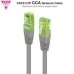 Nanocable Cable de Red Latiguillo RJ45 CAT.6 UTP AWG26 CCA, Gris, 25 cm (Espera 4 dias)