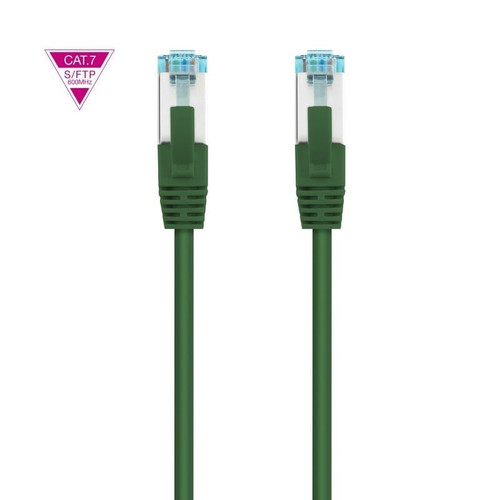 NANOCABLE CABLE RED CAT.7 LSZH SFTP PIMF AWG26 VERDE 1 M