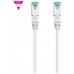 CABLE DE RED LATIGUILLO 600MHZ LSZH SFTP PIMF CAT7 AWG26 2 M BLANCO NANOCABLE (Espera 4 dias)