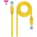 CABLE DE RED LATIGUILLO 600MHZ LSZH SFTP PIMF CAT7 AWG26 2 M AMARILLO NANOCABLE (Espera 4 dias)