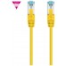CABLE DE RED LATIGUILLO 600MHZ LSZH SFTP PIMF CAT7 AWG26 2 M AMARILLO NANOCABLE (Espera 4 dias)