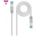 CABLE DE RED LATIGUILLO 600MHZ LSZH SFTP PIMF CAT7 AWG26 2 M GRIS NANOCABLE (Espera 4 dias)