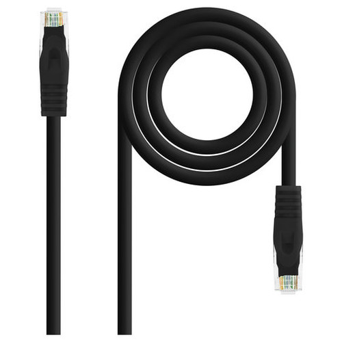 NANOCABLE Cable de red latiguillo RJ45 LSZH Cat.6A UTP AWG24, Negro, 3.0m-SX3 NANOCABLE Cable de red latiguillo RJ45 LSZH Cat.6A UTP AWG24, Negro, 3.0m