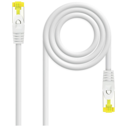 Nanocable Latiguillo LSZH Cat.6A SFTP 25cm Blanco-SX3 Nanocable Latiguillo LSZH Cat.6A SFTP 25cm Blanco