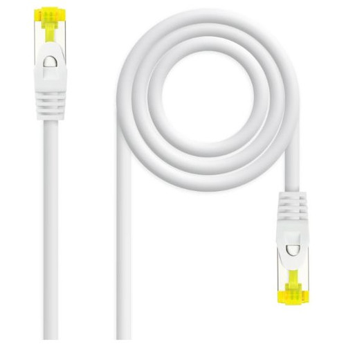 NANOCABLE Cable Red Latiguillo RJ45 LSZH CAT.6A SFTP AWG26, Blanco, 30 cm, 0,3 m, Cat6a, SF/UTP (S-FTP), RJ-45, RJ-45, Blanco-SX3 NANOCABLE Cable Red Latiguillo RJ45 LSZH CAT.6A SFTP AWG26, Blanco, 30 cm, 0,3 m, Cat6a, SF/UTP (S-FTP), RJ-45, RJ-45, Blanco