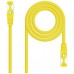 CABLE RED LATIGUILLO RJ45 CAT.6A LSZH SFTP AWG26, 0.30M AMARILLO NANOCABLE (Espera 4 dias)