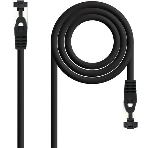 NANOCABLE CABLE RED CAT.8.1 2GHZ LSZH SSTP AWG26 NEGRO 25 CM-SX2 NANOCABLE CABLE RED CAT.8.1 2GHZ LSZH SSTP AWG26 NEGRO 25 CM