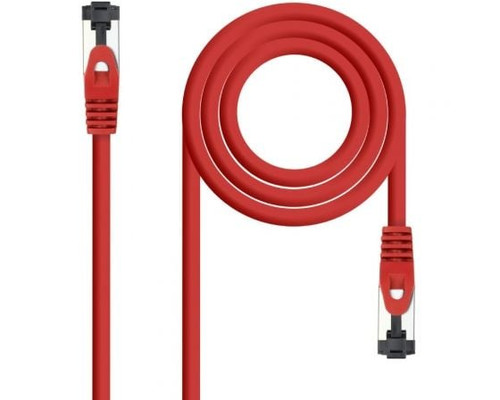 Nanocable Cable red Cat. 8.1 2GHZ SSTP Rojo 0,30m-SX3 Nanocable Cable red Cat. 8.1 2GHZ SSTP Rojo 0,30m