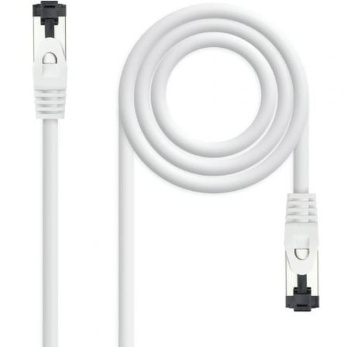 NANOCABLE CABLE RED CAT.8.1 2GHZ LSZH SSTP AWG26 BLANCO 30CM-SX2 NANOCABLE CABLE RED CAT.8.1 2GHZ LSZH SSTP AWG26 BLANCO 30CM