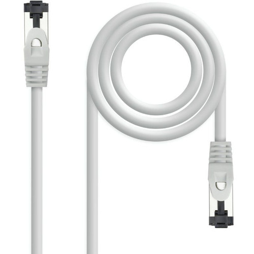 NANOCABLE CABLE RED CAT.8.1 2GHZ LSZH SSTP AWG26 GRIS 30CM