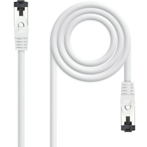 NANOCABLE CABLE RED CAT.8.1 2GHZ LSZH SSTP AWG26 BLANCO 0.5M-SX2 NANOCABLE CABLE RED CAT.8.1 2GHZ LSZH SSTP AWG26 BLANCO 0.5M