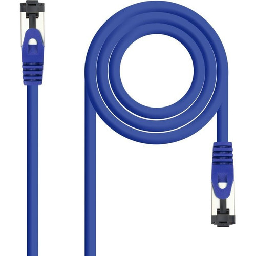 NANOCABLE CABLE RED CAT.8.1 2GHZ LSZH SSTP AWG26 AZUL 1 M-SX3 NANOCABLE CABLE RED CAT.8.1 2GHZ LSZH SSTP AWG26 AZUL 1 M
