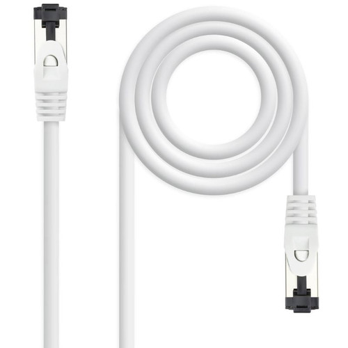 NANOCABLE CABLE RED CAT.8.1 2GHZ LSZH SSTP AWG26 BLANCO 2 M-SX3 NANOCABLE CABLE RED CAT.8.1 2GHZ LSZH SSTP AWG26 BLANCO 2 M