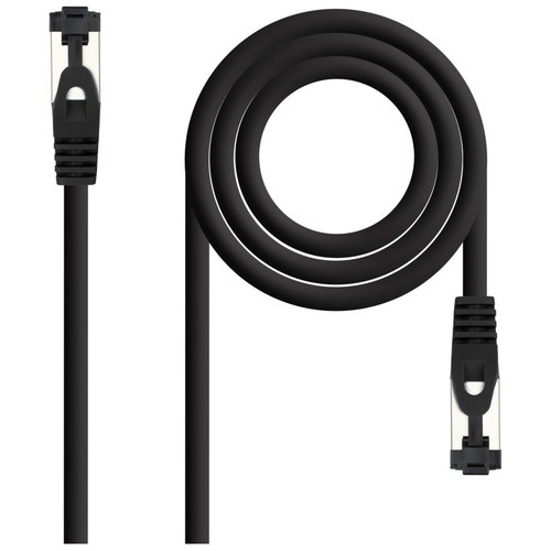 NANOCABLE CABLE RED CAT.8.1 2GHZ LSZH SSTP AWG26 NEGRO 3 M