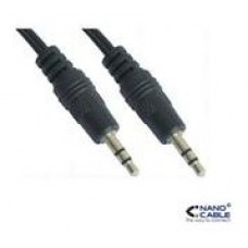 CABLE AUDIO ESTEREO 3.5M-3.5M 10 M NANOCABLE