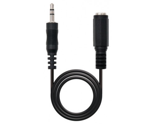 NANOCABLE CABLE AUDIO ESTEREO, 3.5/M-3.5/H, 3.0 M