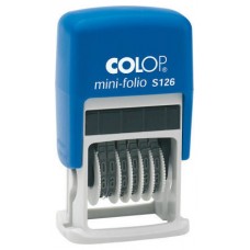SELLO DE ENTINAJE S 126 NUMERADOR 4MM AZUL/NEGRA COLOP 104941 (Espera 4 dias)-SX6 SELLO DE ENTINAJE S 126 NUMERADOR 4MM AZUL/NEGRA COLOP 104941 (Espera 4 dias)
