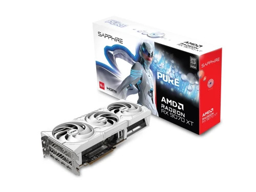 VGA SAPPHIRE PURE RX 9070 XT GAMING OC,AMD,RX9070XT,16GB,GDDR6,256BIT,2HDMI+2DP (3 VENTILADORES) (Espera 4 dias)-SX102 VGA SAPPHIRE PURE RX 9070 XT GAMING OC,AMD,RX9070XT,16GB,GDDR6,256BIT,2HDMI+2DP (3 VENTILADORES) (Espera 4 dias)