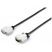 CABLE ALARGO SVGA EQUIP 3COAX  MACHO - HEMBRA  1.8M HQ