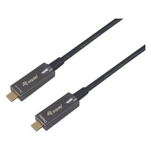 CABLE USB-C A USB-C EQUIP 119462 10M ACTIVO OPTICO 60W-SX23 CABLE USB-C A USB-C EQUIP 119462 10M ACTIVO OPTICO 60W