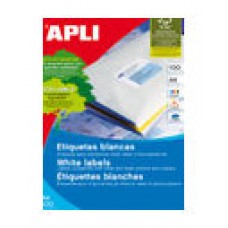 CAJA 100 HOJAS ETIQUETA BLANCA ILC 70X35 1272 APLI (Espera 4 dias)-SX3 CAJA 100 HOJAS ETIQUETA BLANCA ILC 70X35 1272 APLI (Espera 4 dias)