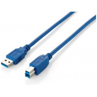 CABLE USB 3.0 EQUIP TIPO A  MACHO  - B MACHO  1M