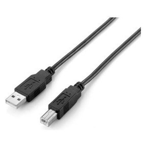 CABLE USB-A 2.0 a USB-B 2M EQUIP 128864 COLOR NEGRO-SX3 CABLE USB-A 2.0 a USB-B 2M EQUIP 128864 COLOR NEGRO
