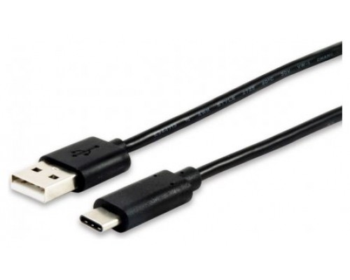 CABLE EQUIP USB-A 2.0 MACHO - USB-C MACHO 1M (Espera 2 dias)