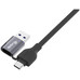 EQUIP Cable 2 en 1 USB-C + A a RJ45 Gigabit LAN, 2.0 m