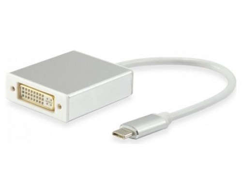 ADAPTADOR USB-C EQUIP 133453 A 1xDVI-I HEMBRA 0,15M