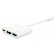 CABLE ADAPTADOR  USB-C MACHO A HDMI HEMBRA /  USB TIPO