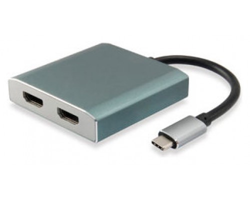 ADAPTADOR USB-C EQUIP 133464 A 2xHDMI (0.15CM) 4K