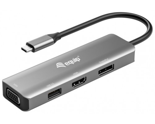 DOCKING USB-C EQUIP 133485 A 1xHDMI 4K 1xDISPLAYPORT
