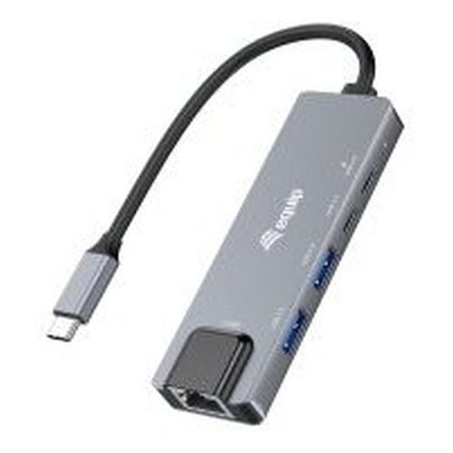 ADAPTADOR USB-C 3.2 A 2.5GBE ETHERNET RJ45 CON HUB-SX5 ADAPTADOR USB-C 3.2 A 2.5GBE ETHERNET RJ45 CON HUB