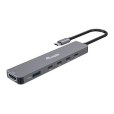 DOCKING USB-C 6-EN-1 EQUIP 133500 A 1xHDMI 4K 4xUSB-C-SX6 DOCKING USB-C 6-EN-1 EQUIP 133500 A 1xHDMI 4K 4xUSB-C