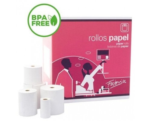ROLLO TERMICO 57X30X12MM SIN BISFENOL A FABRISA 18114 (Espera 4 dias)-SX0 ROLLO TERMICO 57X30X12MM SIN BISFENOL A FABRISA 18114 (Espera 4 dias)